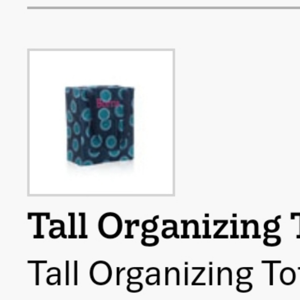 Thirty one tall organizing tote la di dot